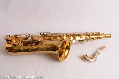 King Super 20 Tenor Original Lacquer 349080 Fresh Overhaul Excellent!