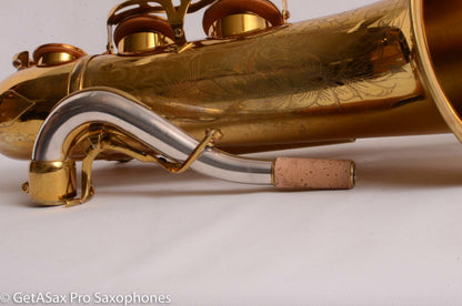 King Super 20 Tenor Original Lacquer 349080 Fresh Overhaul Excellent!