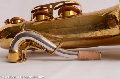 King Super 20 Tenor Original Lacquer 349080 Fresh Overhaul Excellent!