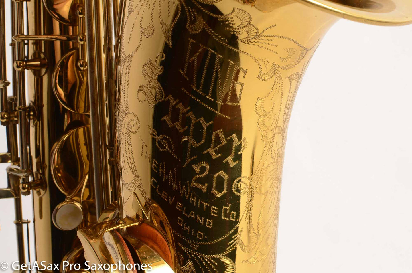 King Super 20 Tenor Saxophone 1957 Near Mint Original Lacquer Overhauled!