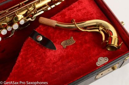 King Super 20 Tenor Series III Mint Silver Neck Unbelievable Overhauled