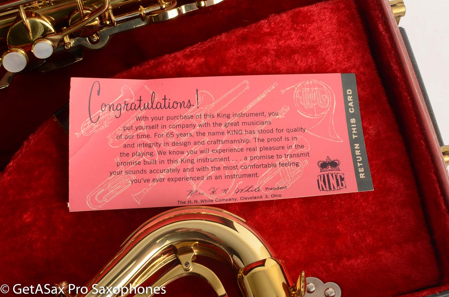 King Super 20 Tenor Series III Mint Silver Neck Unbelievable Overhauled