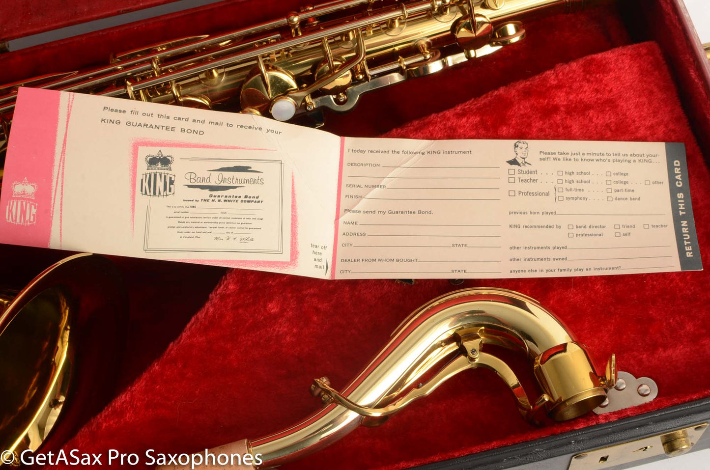 King Super 20 Tenor Series III Mint Silver Neck Unbelievable Overhauled