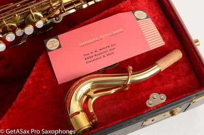 King Super 20 Tenor Series III Mint Silver Neck Unbelievable Overhauled