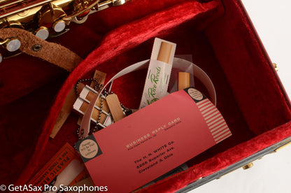 King Super 20 Tenor Series III Mint Silver Neck Unbelievable Overhauled