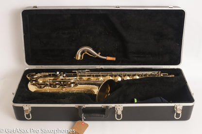 King Super 20 Tenor Saxophone Series III Silver Neck Overhauled 364611