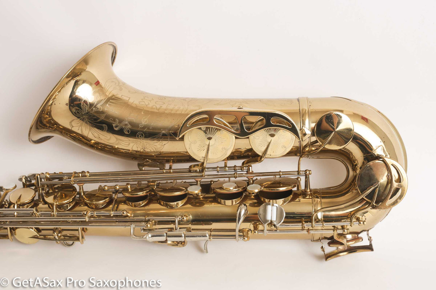 King Super 20 Tenor Saxophone Series III Silver Neck Overhauled 364611