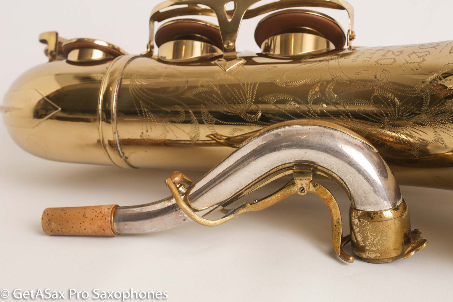 King Super 20 Tenor Saxophone Series III Silver Neck Overhauled 364611