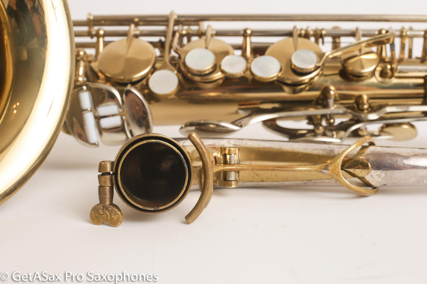 King Super 20 Tenor Saxophone Series III Silver Neck Overhauled 364611