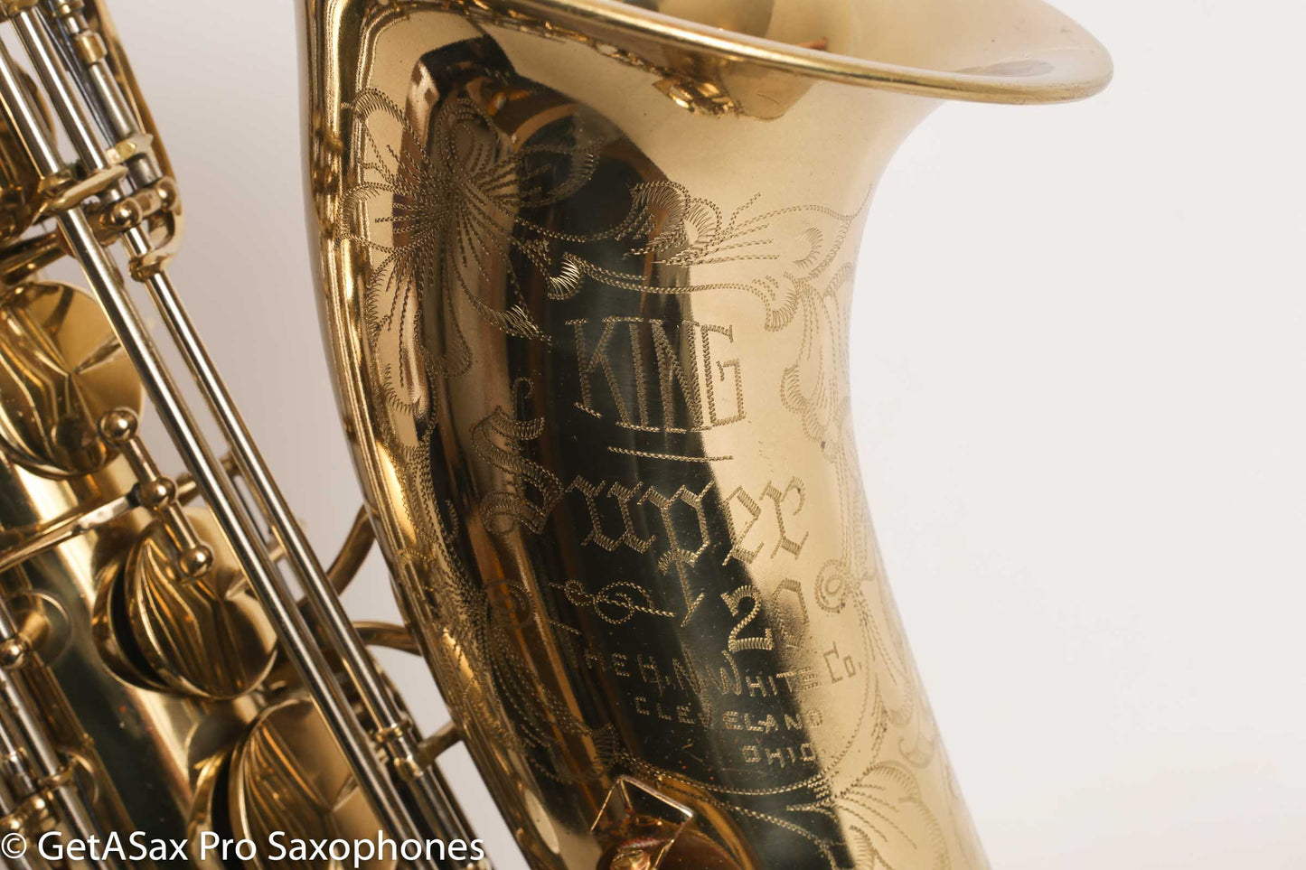 King Super 20 Tenor Saxophone Series III Silver Neck Overhauled 364611