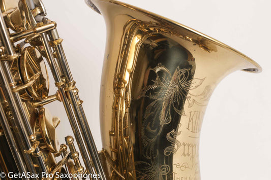 King Super 20 Tenor Saxophone Series III Silver Neck Overhauled 364611