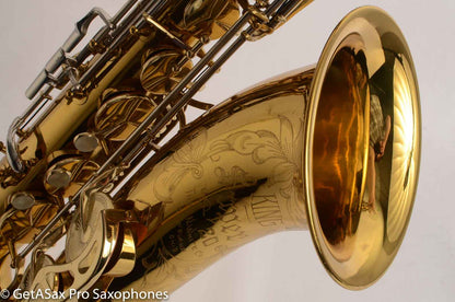 King Super 20 Tenor 382k Original Lacquer Near Mint and Overhauled!