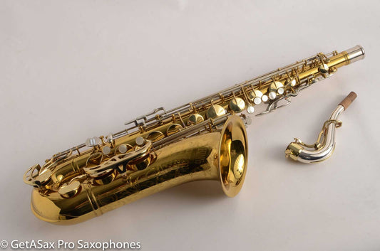 King Super 20 Tenor 382k Original Lacquer Near Mint and Overhauled!