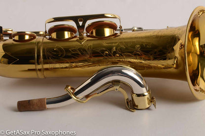 King Super 20 Tenor 382k Original Lacquer Near Mint and Overhauled!