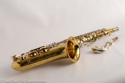 King Super 20 Tenor 382k Original Lacquer Near Mint and Overhauled!