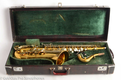 King Super 20 Tenor Saxophone 1968 Original Lacquer 439538 Great Deal!