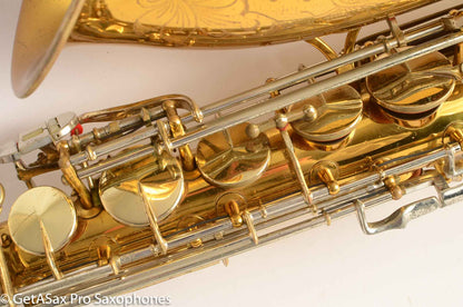 King Super 20 Tenor Saxophone 1968 Original Lacquer 439538 Great Deal!