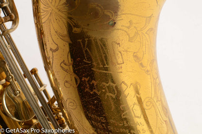 King Super 20 Tenor Saxophone 1968 Original Lacquer 439538 Great Deal!