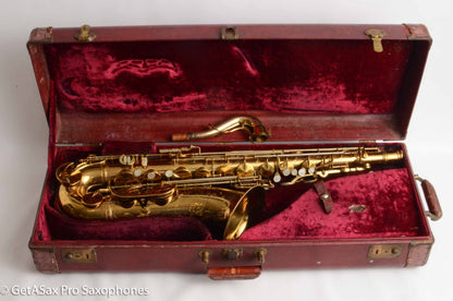 King Super 20 Tenor 1953 Full Pearls Amazing Condition Original Pads 331197