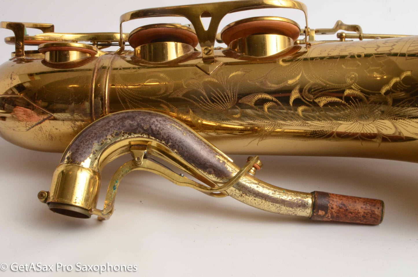 King Super 20 Tenor 1953 Full Pearls Amazing Condition Original Pads 331197