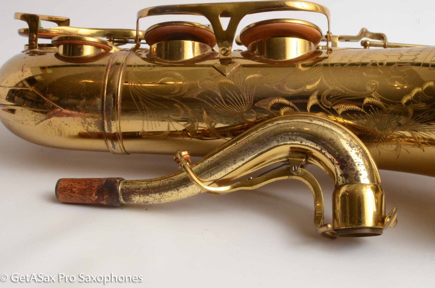 King Super 20 Tenor 1953 Full Pearls Amazing Condition Original Pads 331197