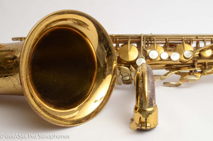 King Super 20 Tenor 1953 Full Pearls Amazing Condition Original Pads 331197