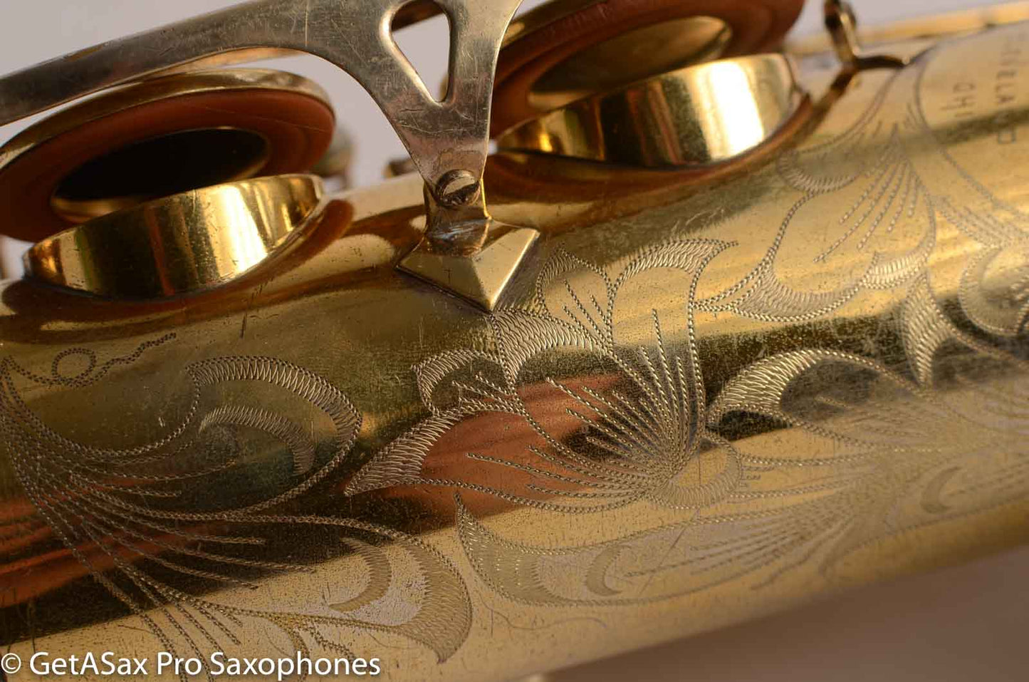 King Super 20 Tenor Saxophone Super Rare GOLD Plate Overhauled 281058