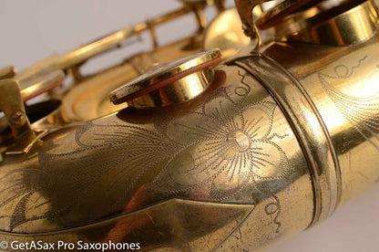 King Super 20 Tenor Saxophone Super Rare GOLD Plate Overhauled 281058