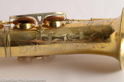 King Super 20 Tenor Saxophone Super Rare GOLD Plate Overhauled 281058