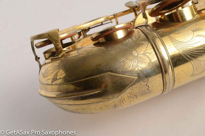 King Super 20 Tenor Saxophone Super Rare GOLD Plate Overhauled 281058