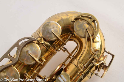 King Super 20 Tenor Saxophone Super Rare GOLD Plate Overhauled 281058