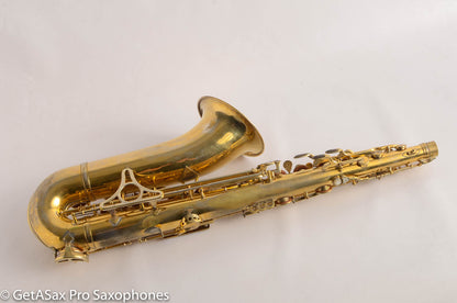 King Super 20 Tenor Saxophone Super Rare GOLD Plate Overhauled 281058