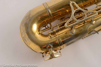 King Super 20 Tenor Saxophone Super Rare GOLD Plate Overhauled 281058