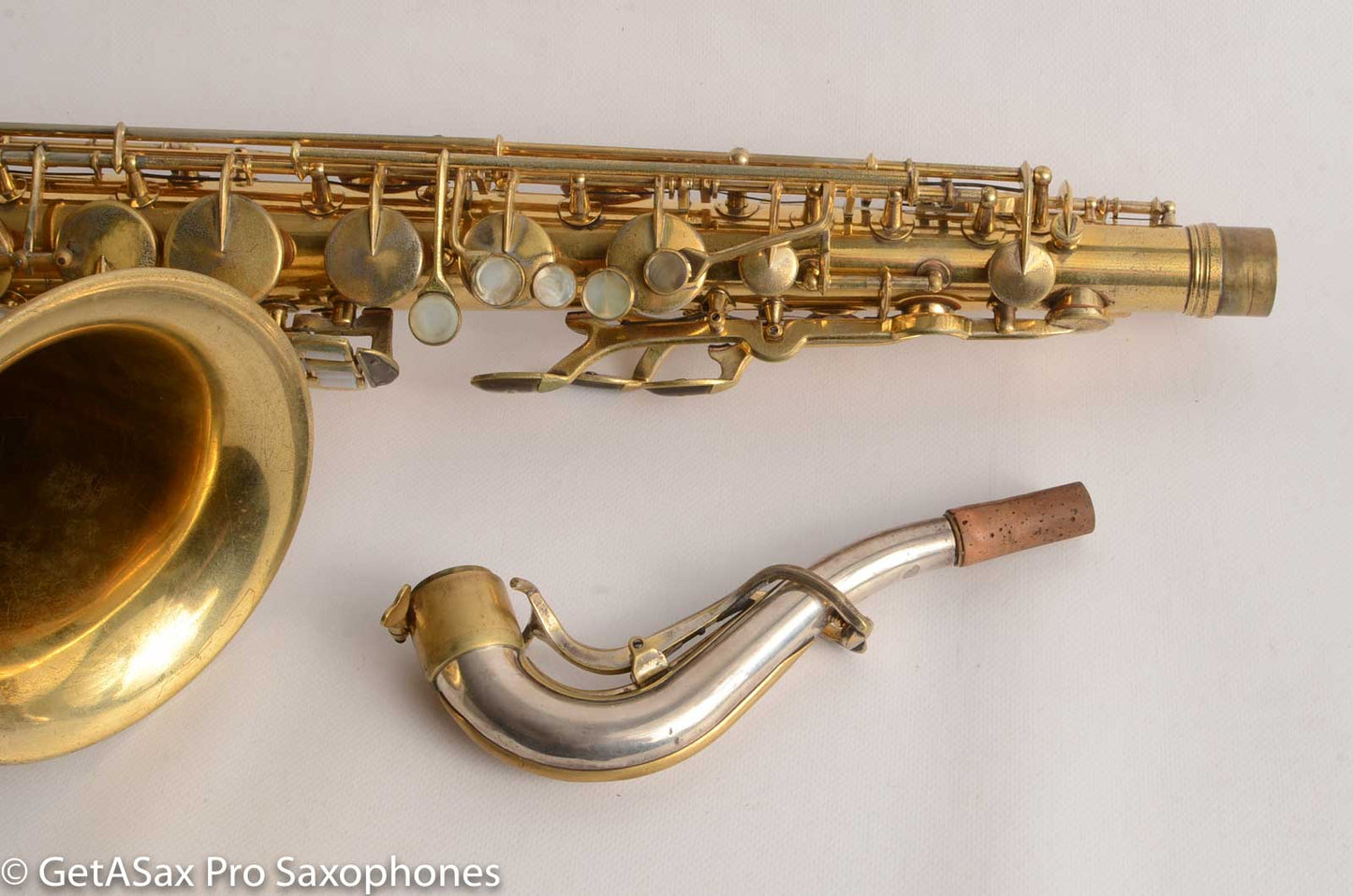 King Super 20 Tenor Saxophone Super Rare GOLD Plate Overhauled 281058