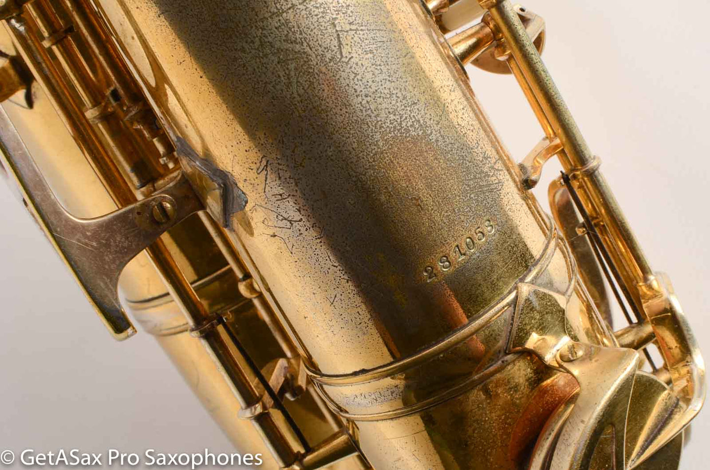 King Super 20 Tenor Saxophone Super Rare GOLD Plate Overhauled 281058