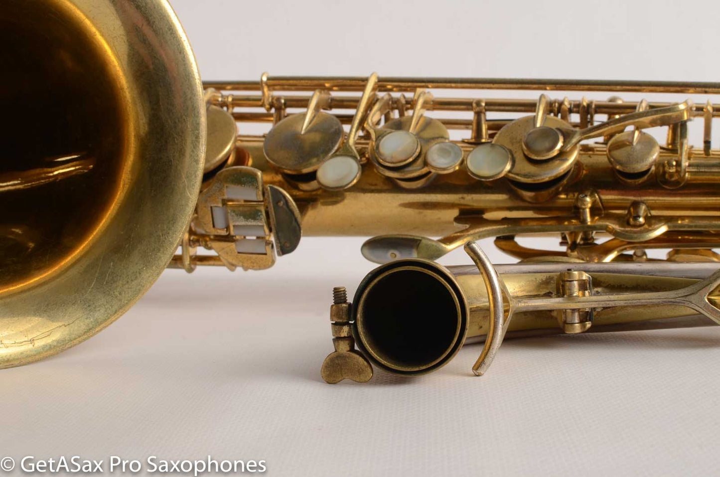 King Super 20 Tenor Saxophone Super Rare GOLD Plate Overhauled 281058
