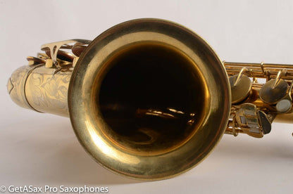 King Super 20 Tenor Saxophone Super Rare GOLD Plate Overhauled 281058