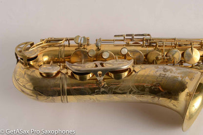 King Super 20 Tenor Saxophone Super Rare GOLD Plate Overhauled 281058