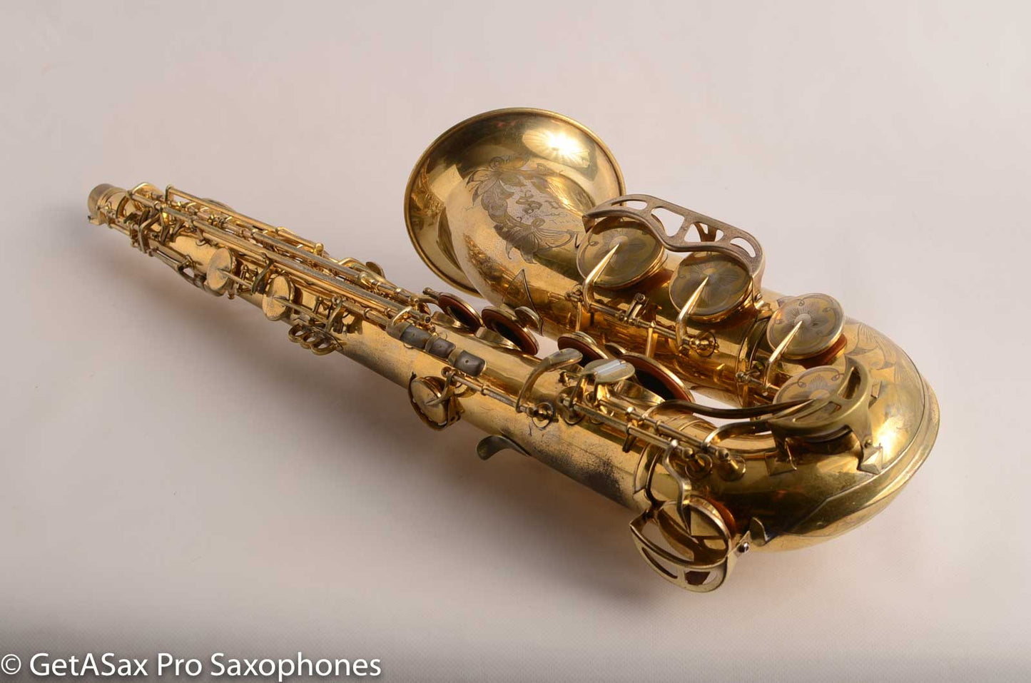 King Super 20 Tenor Saxophone Super Rare GOLD Plate Overhauled 281058