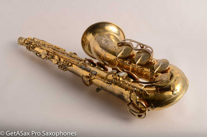 King Super 20 Tenor Saxophone Super Rare GOLD Plate Overhauled 281058