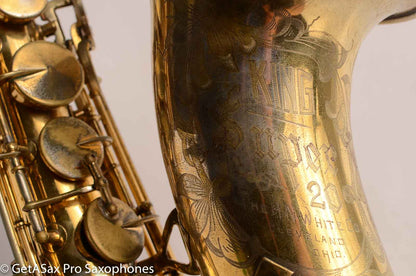 King Super 20 Tenor Saxophone Super Rare GOLD Plate Overhauled 281058