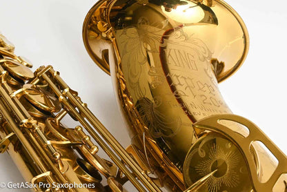 King Super 20 Tenor Full Pearls Excellent Original Condition Amazing 319734