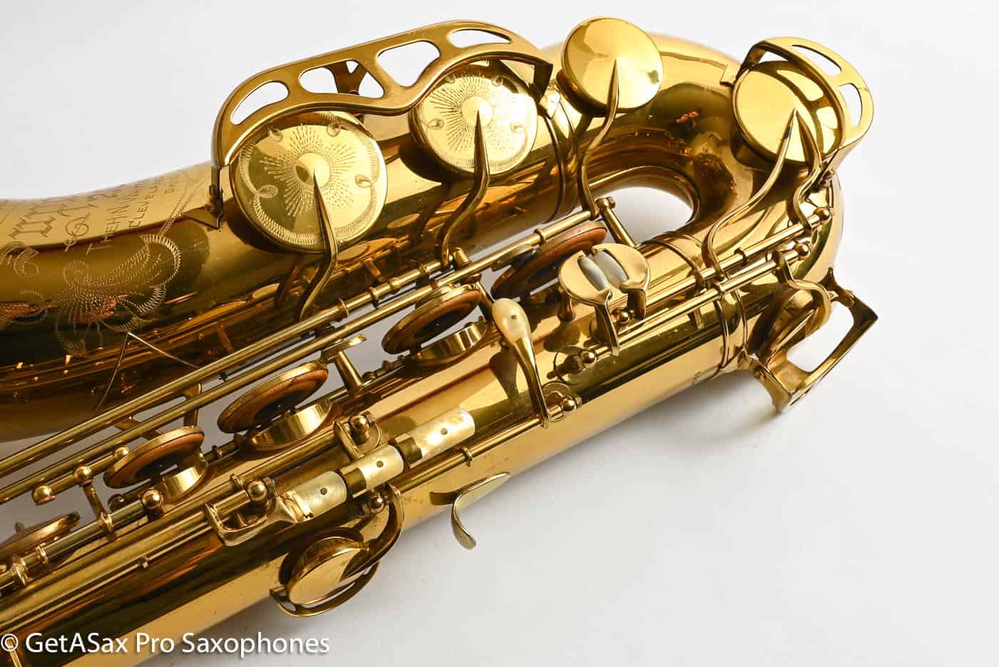 King Super 20 Tenor Full Pearls Excellent Original Condition Amazing 319734