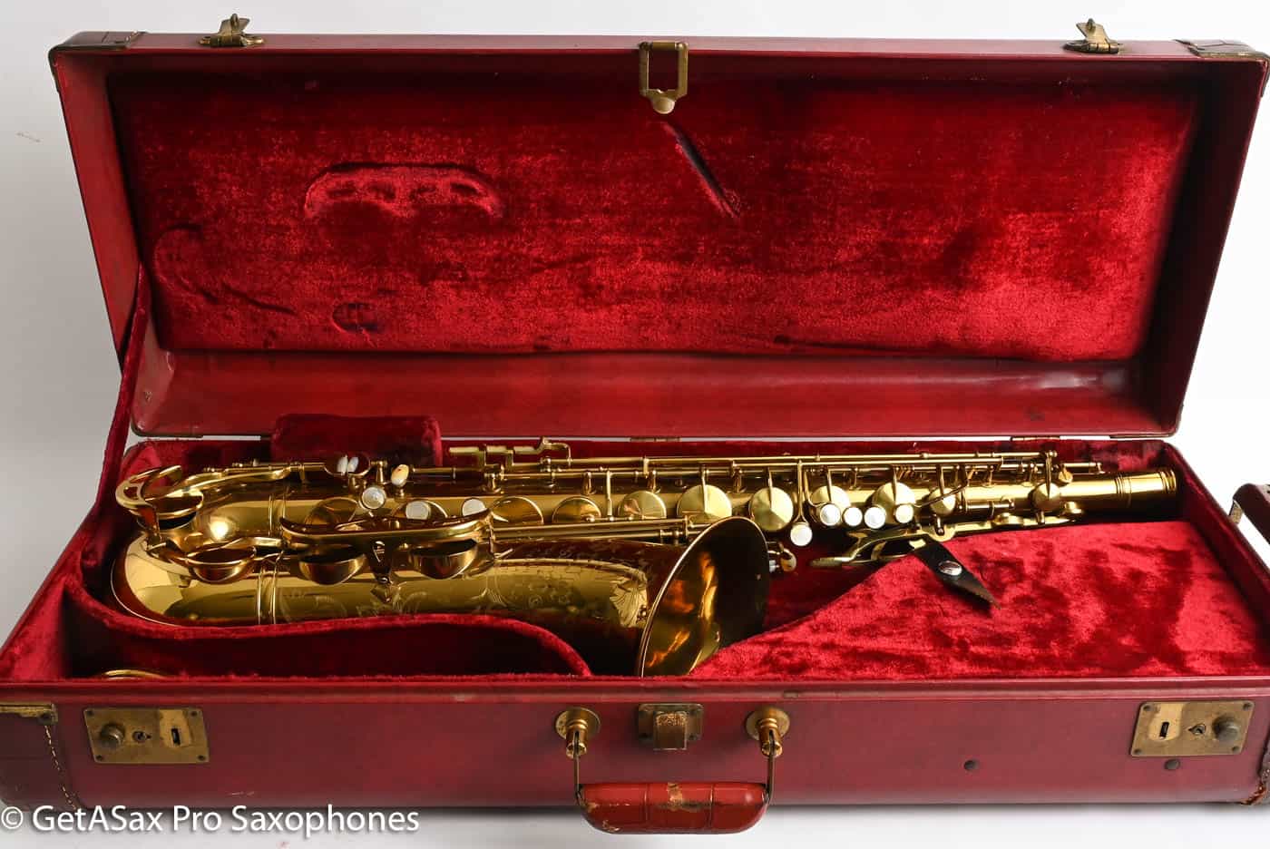 King Super 20 Tenor Full Pearls Excellent Original Condition Amazing 319734