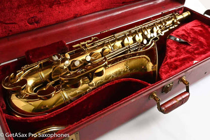 King Super 20 Tenor Full Pearls Excellent Original Condition Amazing 319734