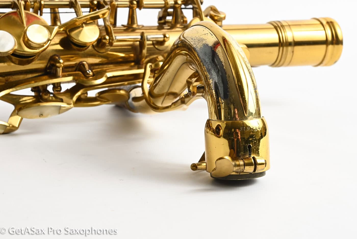 King Super 20 Tenor Full Pearls Excellent Original Condition Amazing 319734