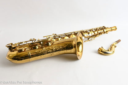 King Super 20 Tenor Full Pearls Excellent Original Condition Amazing 319734