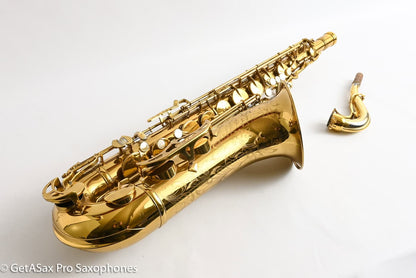 King Super 20 Tenor Full Pearls Excellent Original Condition Amazing 319734