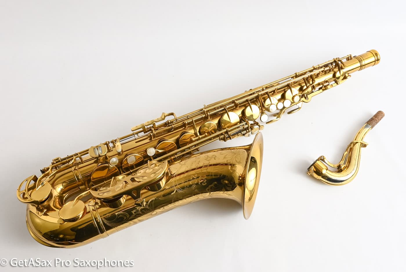King Super 20 Tenor Full Pearls Excellent Original Condition Amazing 319734