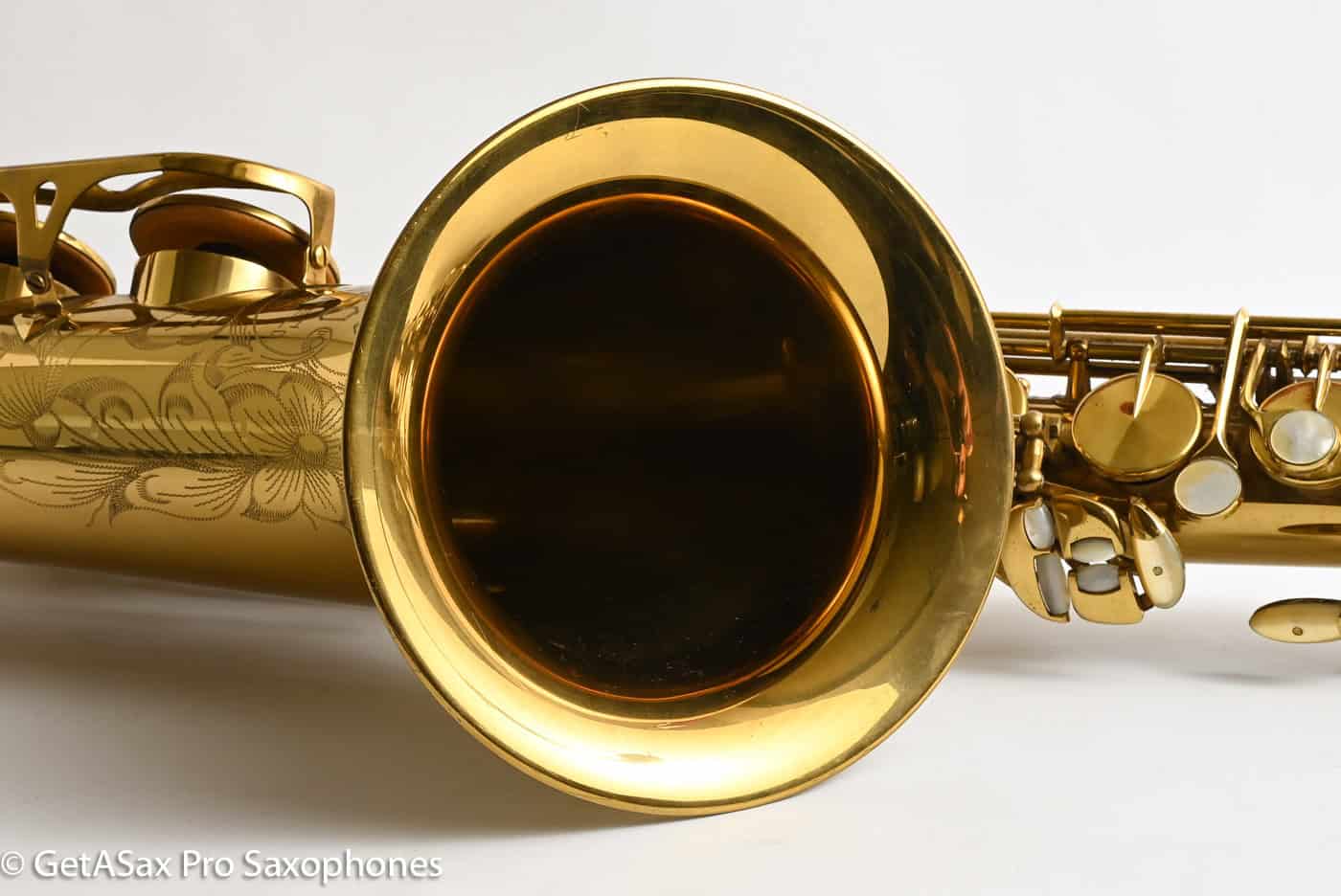 King Super 20 Tenor Full Pearls Excellent Original Condition Amazing 319734